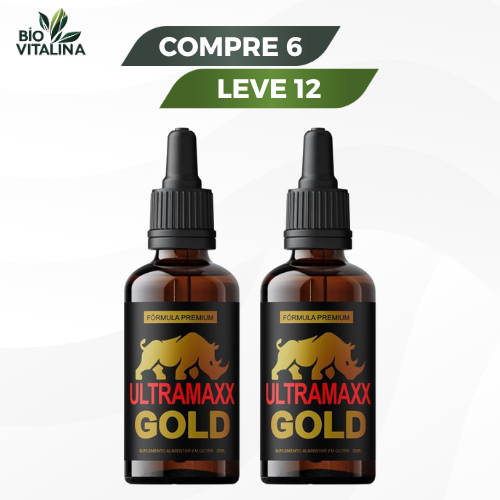 ULTRAMAXX GOLD 30ML    "Energia Premium Masculina - Vitalidade Máxima Garantida!"