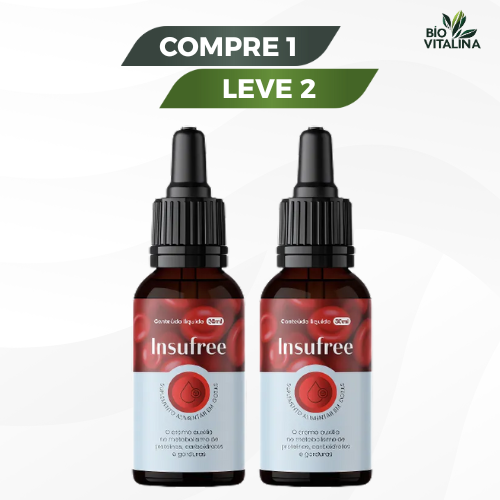 INSUFREE 30ML     "Bem-Estar e Glicemia Estável Naturalmente!"