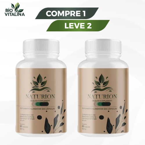 NATURION 60 CÁPSULAS    "Multivitamínico Completo - Energia e Vitalidade Diária!"
