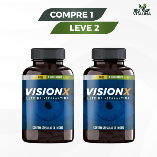 VISION X 100MG     "Visão Mais Clara - Saúde Ocular Protegida e Nítida!"