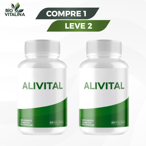 ALIVITAL 60 CÁPSULAS     "Respiração Livre - Problemas Respiratórios Aliviados!"