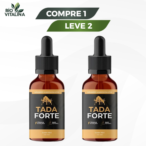 TADA FORTE     "Performance Masculina Potente - Vigor e Resistência!"w
