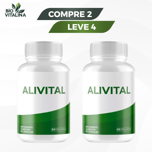 ALIVITAL 60 CÁPSULAS     "Respiração Livre - Problemas Respiratórios Aliviados!"