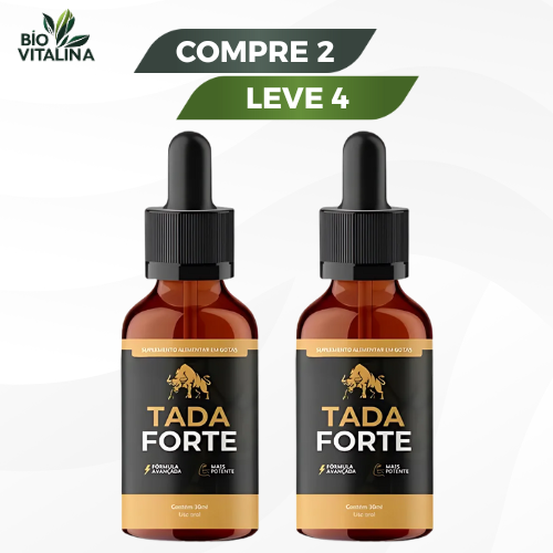 TADA FORTE     "Performance Masculina Potente - Vigor e Resistência!"w