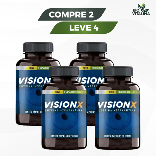 VISION X 100MG     "Visão Mais Clara - Saúde Ocular Protegida e Nítida!"