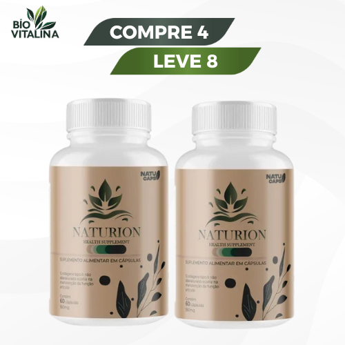 NATURION 60 CÁPSULAS    "Multivitamínico Completo - Energia e Vitalidade Diária!"